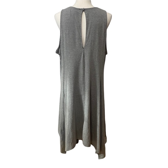 Torrid Plus Size 2X 2 Grey Sleeveless Midi Dress - Picture 6 of 8